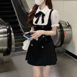 StyleCast Women Peter Pan Collar A-Line Mini Dress-image-54