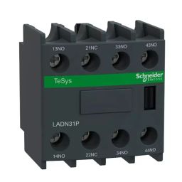 Schneider Electric LADN TeSys 3NO+1NC 10 A Front Mount Auxiliary Contact, LADN31P-47