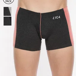IC4 Men Pack of 3 Assorted Colourblocked Trunks-picture-20