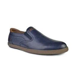 Buckaroo Men Solid Leather Boat Shoes-image-70