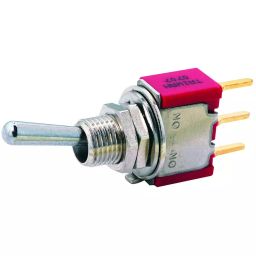 ALCOSWITCH - TE CONNECTIVITY Switch, Toggle, Spdt, 5A, 250V, A105SYCQ04-28