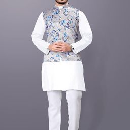 PulseIQ Men Regular Kurta with Pyjamas-39