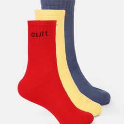 CULT Men Pack Of 3 Calf Length Socks-image-27
