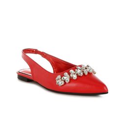 London Rag Women Embellished Mules Flats-image-57