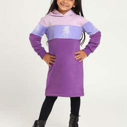 Somersault Embellished Colourblocked T-shirt Dress-image-38