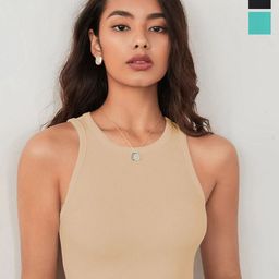 TOOCHKI Women Pack of 3 Ribbed Tank Crop Top-image-76