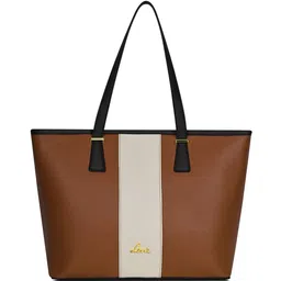 Lavie Colourblocked Oversized Structured Shoulder Bag-picture-31