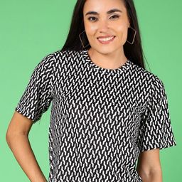 V-Mart Women Printed Pockets T-shirt-picture-10