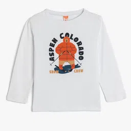 Koton Boys Printed T-shirt-47