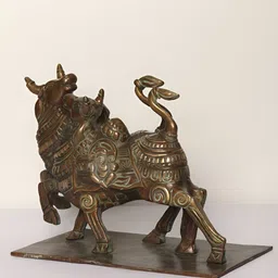 Exotic India Brown Figurine Showpiece-image-29