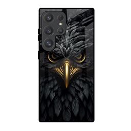 QRIOH Scary Eagle Eye Printed Samsung Galaxy S25 Ultra 5G Back Case Mobile Accessories-image-73