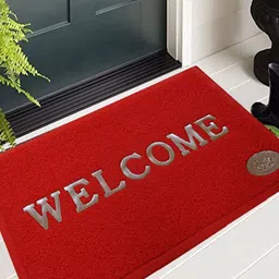 IVAZA Red Anti-Skid Doormats-10