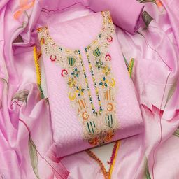 SHIJILA Unstitched Dress Material-image-82