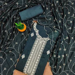 Maroosh Embellished Unstitched Dress Material-image-84