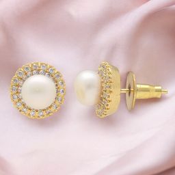 Sri Jagdamba Pearls Dealer Contemporary Studs Earrings-image-75