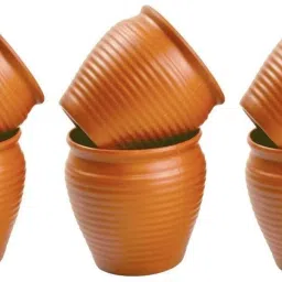 Pack of 6 Ceramic Kulhad Tea Cup Set Ceramic Kullad Coffee Cups Mugs-image-28