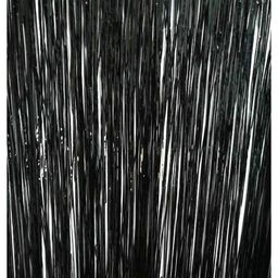 Syga Metallic Foil Curtain - Black-image-33
