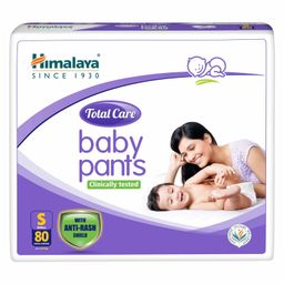 Himalaya Total Care Baby Pants Diapers With Anti Rash Shield Small - 80 Pieces-image-41