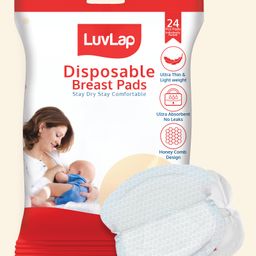 LuvLap Disposable Breast Pads - 24 Pieces-picture-3