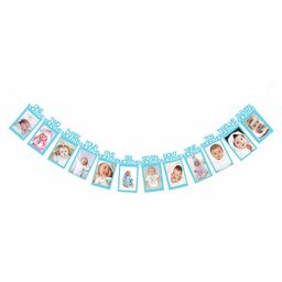 Amfin Birthday Photo Banner Blue - 152 cm-image-0