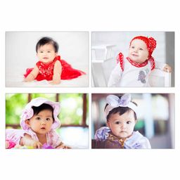 WENS HD Digital Baby Posters Pack of 4 - Multicolour-image-90