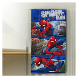 Sassoon Spiderman Printed Cotton Towel - Red-image-18