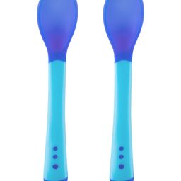 Luv Lap Heat Sensitive Feeding Spoon Set Of 2 - Blue-image-56