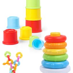 Babyhug 3 in 1  Stack N Link Toy Set-5