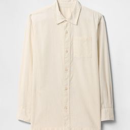 GAP Boys Relaxed Fit Solid Spread Collar Casual Shirt-picture-16