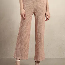Vero Moda Women Self Design Wide Leg High-Rise Trousers-picture-33