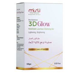 Misti Herbal Remedies 3D Glow Glutathione Cleansing Bar - 100 g-image-72