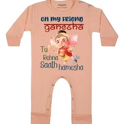 Arvesa My First Ganpati Printed Bodysuit-39