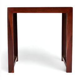 Ikiriya Set of 3 Red Nesting Table image 3