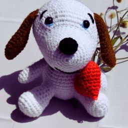 TheYUGO Puppy Hypoallergenic Crochet Soft Doll-31