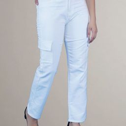 LINARIA Women Classic Cargo Styles Jeans-image-85