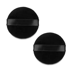 Gleva Set Of 2 Makeup Puff - Black-20