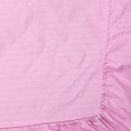 Myntra Elegant Homes Pink Striped 300 TC King BedsheetSet 2.50 m x 2.25 m-image-82