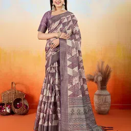 KALINI Geometric Printed Saree-picture-12