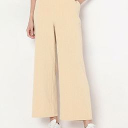 Vero Moda Women Straight Fit High-Rise Culottes Trousers-image-90