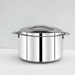 Stainless Steel Casserole, Size2500Ml Serve Casserole-image-90