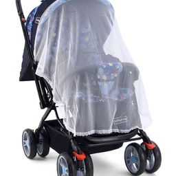 Babyhug Comfy Ride Stroller With Reversible Handle - Blue image 2