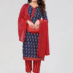 Moda Rapido Floral Printed Unstitched Dress Material-picture-39