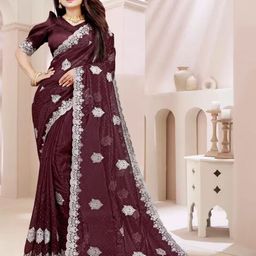 Florence Embellished Embroidered Saree-image-14