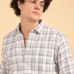 Guns & Sons Men Smart Checked Casual Shirt-picture-32