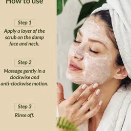 Lotus Botanicals Set Of 2 Baking Soda Deep Cleansing Face Scrub - 100g Each image 4