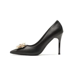 Ozzaro Alia Squre Women Slim Heeled Pointed Toe Pumps-image-84