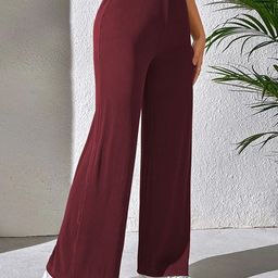 SZN Women High-Rise Trousers-picture-8