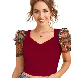 unianta Women Sweetheart Neck Top-image-98
