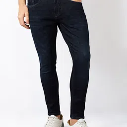 SPYKAR Men Slim Fit Low Distress Jeans-picture-21