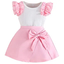 StyleCast x Revolte Girls Round Neck Top With Skirt-image-55